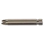 Draper 64312 No.2 1/4 Inch Hex PZ Type Insert Bit 75mm Long x 2