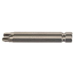 Draper 64313 No.3 1/4" Hex PZ Type Insert Bit 75mm Long x 2