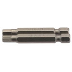 Draper 64255 5mm 1/4" Hex Hexagonal Insert Bit 50mm Long x 2