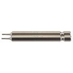 Draper 64317 1.5mm 1/4" Hex Hexagonal Insert Bit 75mm Long x 2