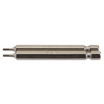Draper 64318 2mm 1/4" Hex Hexagonal Insert Bit 75mm Long x 2
