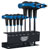 Draper Expert 33873 Soft Grip 'T' Handle Hexagon and Ball End Key Set (8 Piece)
