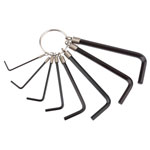 Draper 33652 Metric Hexagon Key Set (8 Piece)