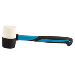 Draper Expert 53021 Rubber Head Mallets with Fibreglass Shaft (450g/16oz)