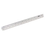 Draper 17686 Aluminium Triangle Scale Rule (300mm)