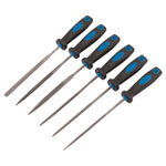 Draper 83480 150mm Soft Grip Needle File Set (6 Piece)