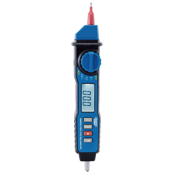 Draper Expert 41835 Pen Type Digital Multimeter (Manual and Auto