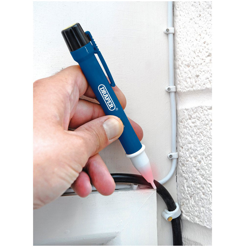 Draper 34277 Cat III 600V Non Contact Voltage Tester Rapid Online