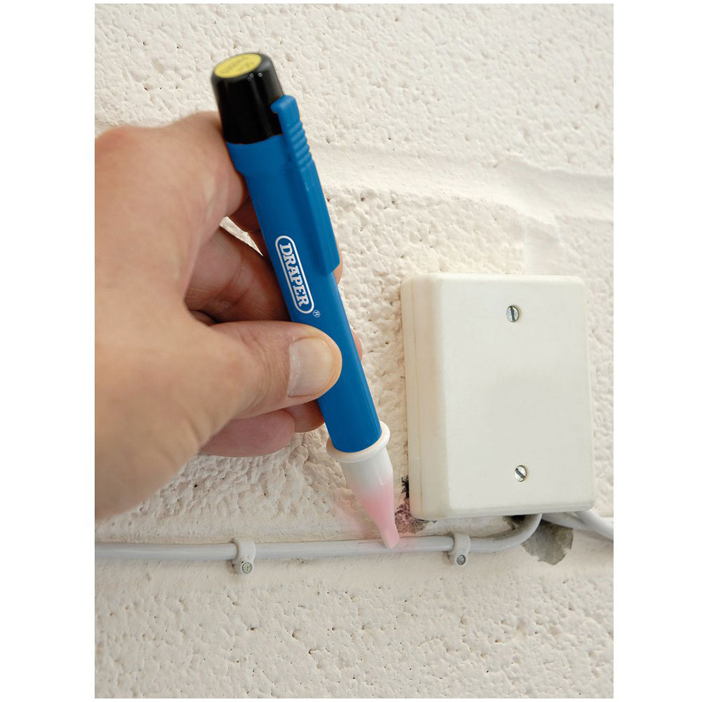 Draper 34277 Cat III 600V Non Contact Voltage Tester Rapid Online