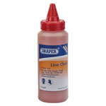 Draper 42975 Plastic Bottle of Red Chalk for Chalk Line (115g)