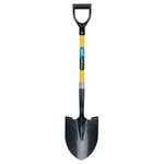Draper 43216 Round Point Shovel with Fibreglass Shaft