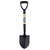 Draper 15072 Round Point Mini Shovel with Wood Shaft