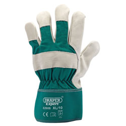 Draper Expert 82608 Premium Leather Gardening Gloves - x L