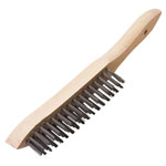 Draper Expert 31548 Heavy Duty 3 Row Wire Scratch Brush (310mm)