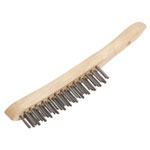 Draper 31569 3 Row Wire Scratch Brush (290mm)