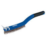 Draper 17180 Wire Scratch Brush with Scraper (3 Row)