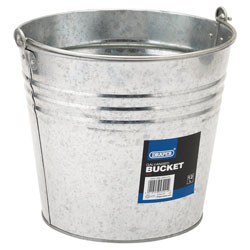 Draper 53241 Galvanised Steel Bucket (12L)