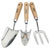 Draper Expert 09565 Stainless Steel Hand Fork and Trowels Set - Ash Handles 3 Pc