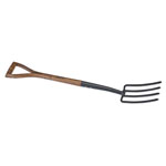 Draper 14304 Carbon Steel Border Fork with Ash Handle