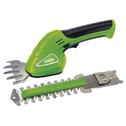 Draper 53216 Cordless Grass and Hedge Shear Kit Rapid