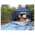 Draper 02577 2 x Blue Gazebo Side Panels (3m x 1.9m)