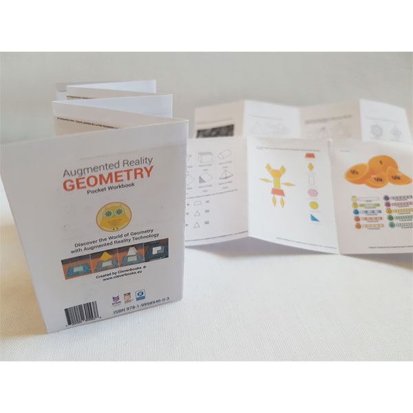 Image of CleverBooks - Geometry - Augmented Reality Shapes Workbook