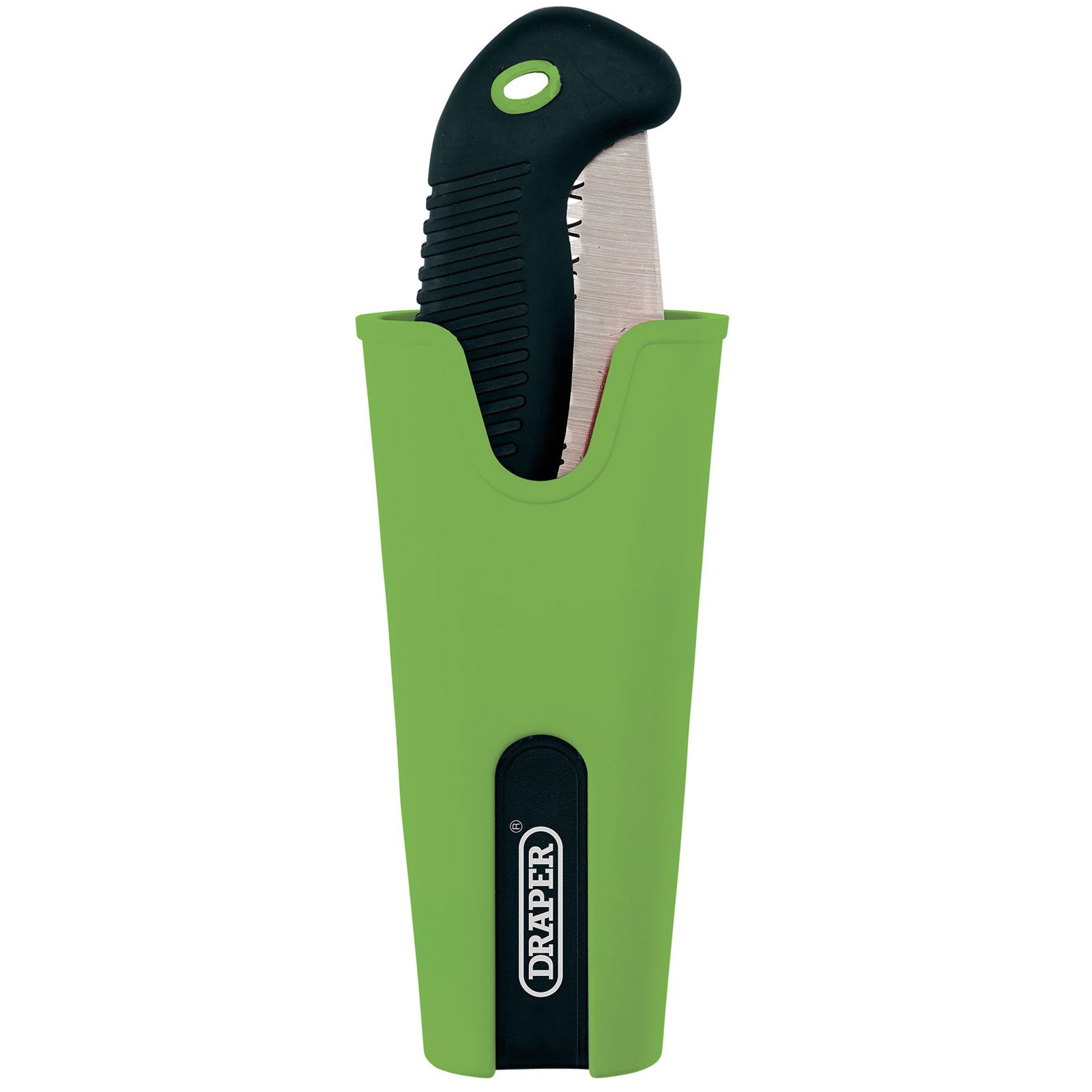 Draper 09010 Folding 180mm Carbon Steel Blade Pruning Saw and Holster Set Rapid Electronics