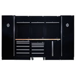 BUNKER® 04398 Modular Storage Combo with Hardwood Worktop (16pc)
