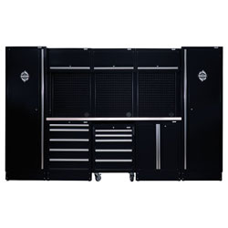 BUNKER® 04402 Modular Storage Combo with Stainless Steel Worktop (16pc)