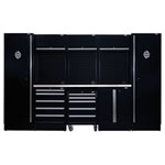 BUNKER® 04402 Modular Storage Combo with Stainless Steel Worktop (16pc)