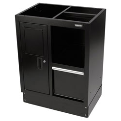 BUNKER® 33161 Modular Multi-Function Floor Cabinet 680 x 458mm Black