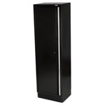 BUNKER® 33165 Modular Tall Single Door Floor Cabinet 600 x 458mm Black