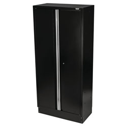 BUNKER® 33166 Modular Tall Double Door Floor Cabinet 915 x 458mm Black