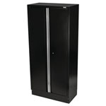 BUNKER® 33166 Modular Tall Double Door Floor Cabinet 915 x 458mm Black