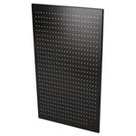 BUNKER® 33196 Modular Back Panel Pegboard 602 x 24 x 1081mm Black