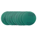 Draper 01083 Wet & Dry Sanding Discs with Hook and Loop, 50mm, 600 Grit (10Pk)