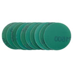 Draper 02012 Wet & Dry Sanding Discs with Hook and Loop, 50mm, 1500 Grit (10Pk)