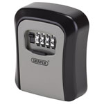 Draper 03387 4 Digit Combination Lock Wall-Mounted Key Box - 03387
