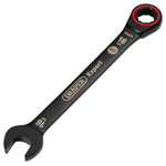 Draper Expert 03889 HI-TORQ® Metric Ratchet Combination Spanner 16mm Black