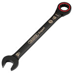 Draper Expert 03891 HI-TORQ® Metric Ratchet Combination Spanner 18mm Black