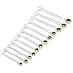 Draper Expert 03897 HI-TORQ® Metric Ratchet Spanner Set 12Pc