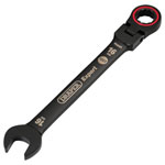 Draper Expert 03923 HI-TORQ® Flexi Head Ratchet Spanner 16mm Black