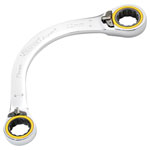 Draper Expert 03937 HI-TORQ® 2-Ring R. Half Moon Spanner 19x22mm