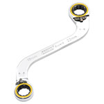 Draper Expert 03946 HI-TORQ® 2-Ring R. S-Shape Spanner 19x22mm