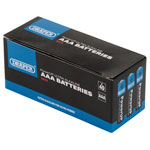 Draper 03970 PowerUP Ultra Alkaline AAA Batteries (Pack of 40)