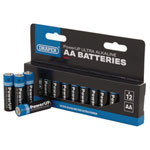 Draper 03972 PowerUP Ultra Alkaline AA Batteries (Pack of 12)