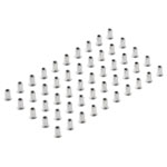 Draper 04052 Zinc Plated Threaded Insert Rivet Nuts, M5 x 0.8mm (Pack of 50)