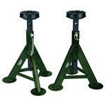 Draper Expert 04339 Axle Stands, 3 Tonne, Green (Pair)