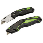 Draper 04773 Retractable & Folding Trimming Knife Set - 10xSK2 Two Notch Blades
