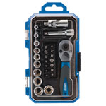 Draper 04778 Quick Metric Socket Set 1/4 Sq. Dr. (27 Piece) - 04778